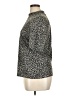 Assorted Brands Animal Print Silver Gray Turtleneck Sweater Size XL - photo 5