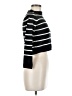 H&M 100% Acrylic Stripes Black Turtleneck Sweater Size 8 - 10 - photo 4