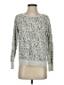 Joie Animal Print Silver Pullover Sweater Size XS - photo 1