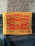 Levi's Argyle Blue Jeans Size 32 waist - photo 7
