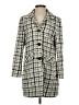 Hazel Houndstooth Ivory Coat Size S - photo 1
