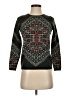 J.Crew Print Black Pullover Sweater Size XS - photo 1