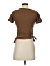 LIVI Brown Short Sleeve Turtleneck Size XS - photo 2
