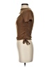 LIVI Brown Short Sleeve Turtleneck Size XS - photo 5