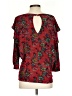 Free People Red 3/4 Sleeve Blouse Size S - photo 2