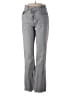 Zara Chevron-herringbone Gray Jeans Size 2 - photo 1