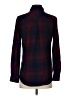 Rails 100% Rayon Plaid Burgundy Long Sleeve Button-Down Shirt Size XS - photo 2