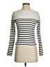 Bishop + Young Stripes White Pullover Sweater Size S - photo 1