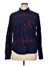 Maurices Plaid Blue Long Sleeve Button-Down Shirt Size XL - photo 1