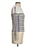 Bishop + Young Stripes White Pullover Sweater Size S - photo 4