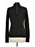 MICHAEL Michael Kors Metallic Black Turtleneck Sweater Size L - photo 2