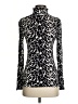 H&M Animal Print Black Turtleneck Sweater Size S - photo 1