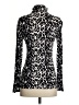 H&M Animal Print Black Turtleneck Sweater Size S - photo 2