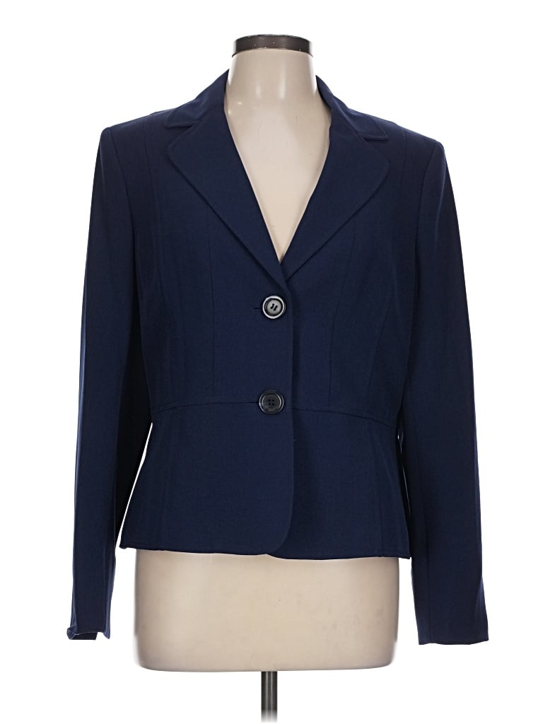 Pre-owned Kasper Blazer Jacket In Blue