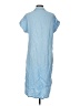 Unbranded 100% Polyester Blue Casual Dress Size M - photo 2