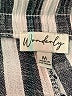 wonderly Stripes Silver Casual Pants Size M - photo 4