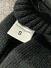Unbranded 100% Polyester Solid Black Pullover Sweater Size S - photo 8