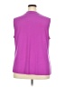 Calvin Klein Purple Sleeveless Blouse Size 2X - photo 2