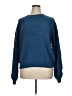 Simplee Solid Blue Pullover Sweater Size XL - photo 1