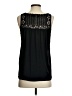 Vila 100% Polyester Black Sleeveless T-Shirt Size S - photo 2