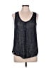 Ecru Silver Sleeveless Top Size L (estimated) - photo 1