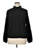 Sakurafina 100% Polyester Black Long Sleeve Blouse Size XL - photo 1