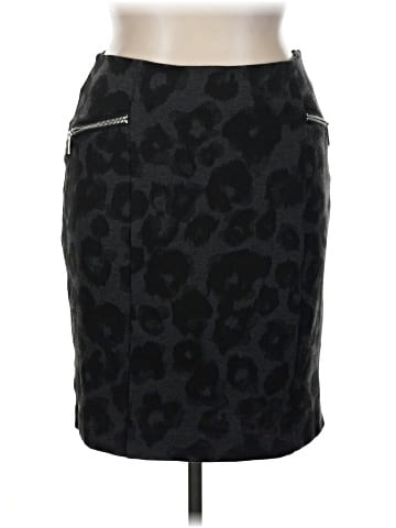 MICHAEL Michael Kors Faux Leather Skirt (view 1)