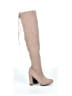 JG 100% Polyester Tan Boots Size 8 - photo 1
