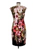 db established 1962 Floral Brown Cocktail Dress Size 6 - photo 2