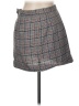 Willow Ridge 100% Polyester Plaid Gray Casual Skirt Size 14 - photo 2