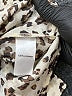 Maurices 100% Polyester Animal Print Ivory 3/4 Sleeve Blouse Size M - photo 8