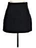 Zara 100% Polyester Solid Black Casual Skirt Size L - photo 1