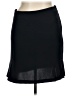 Tahari 100% Polyester Solid Black Casual Skirt Size 14 (petite) - photo 1