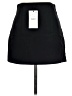 Zara 100% Polyester Solid Black Casual Skirt Size L - photo 2
