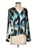 Zara Teal 3/4 Sleeve Blouse Size XS - photo 1