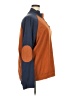 Unbranded 100% Polyester Color Block Orange Long Sleeve Polo Size XXXL - photo 4