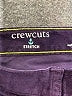 Crewcuts Black Purple Cords Size 14 - photo 3