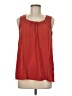 Simply Vera Vera Wang 100% Polyester Red Sleeveless Blouse Size M - photo 1