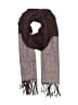Nordstrom Burgundy Brown Scarf One size - photo 1