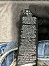 7 For All Mankind Hearts Blue Jeans Size 26 waist - photo 5