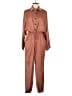 Hyfve Solid Brown Jumpsuit Size M - photo 1