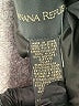 Banana Republic 100% Polyester Solid Black Jacket Size M - photo 7