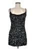 Cosmo 100% Recycled Polyester Silver Cocktail Dress Size L - photo 1