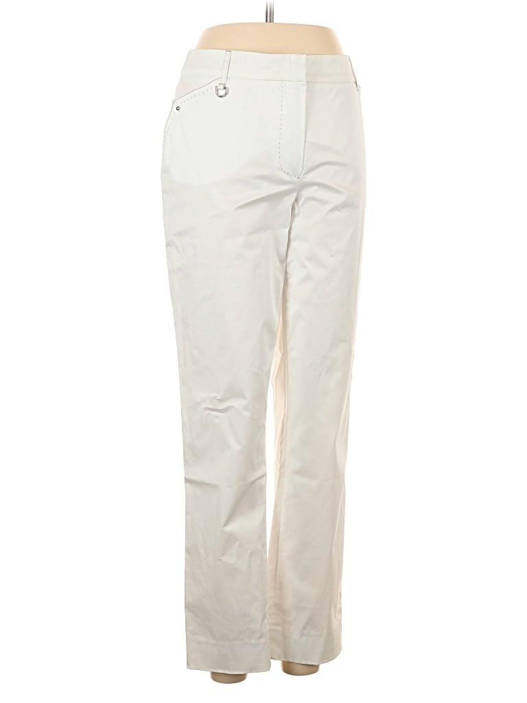Pre-owned Max Mara Casual Pants In White