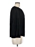 Unbranded 100% Rayon Black 3/4 Sleeve Blouse Size M - photo 4