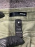 Aqua Solid Green Denim Shorts Size 26 waist - photo 3