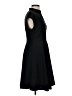Tracy Reese Solid Black Cocktail Dress Size 4 - photo 4