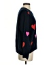 CeCe Hearts Blue Pullover Sweater Size S - photo 4