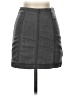 Free People Solid Gray Denim Skirt Size 2 - photo 1