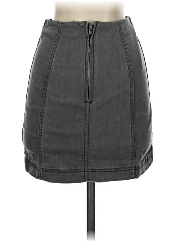 Free People Denim Skirt (view 2)